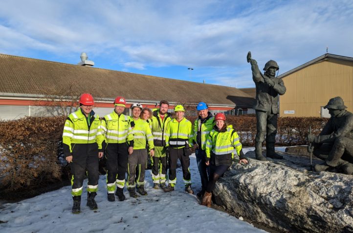 Ett år med fossilfri hovedentreprenør på Langøya